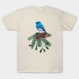 Mountain Bluebird Wild Birds Bird Lovers Birders T-Shirt